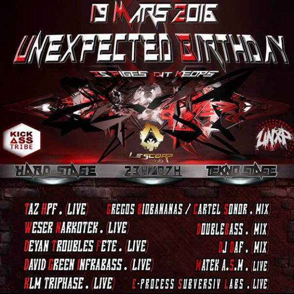 UNEXPECTED BIRTHDAY DJTKEOPS 35 PIGES !!!