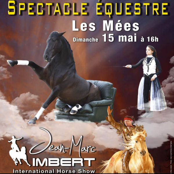 Spectacle équestre "Jean-Marc Imbert - International horse show" les Mées (04) salle "Les Crins"