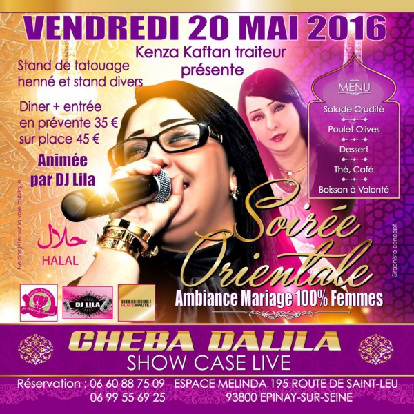 SOIREE FEMME ORIENTALE