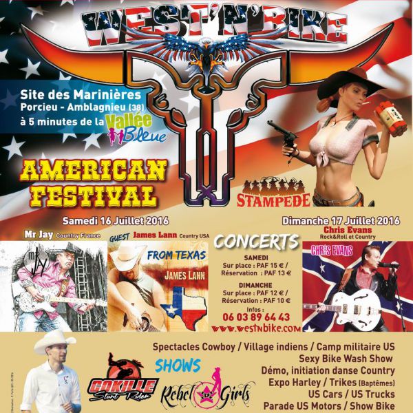 West'N'Bike  "Stampede" - FESTIVAL AMERICAIN -