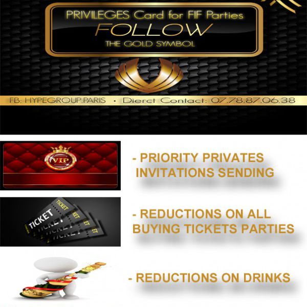 VIP CARD EVENTS FESTIVAL DE CANNES