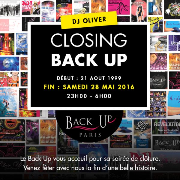 CLOSING BACK UP / FERMETURE DEFINITIVE