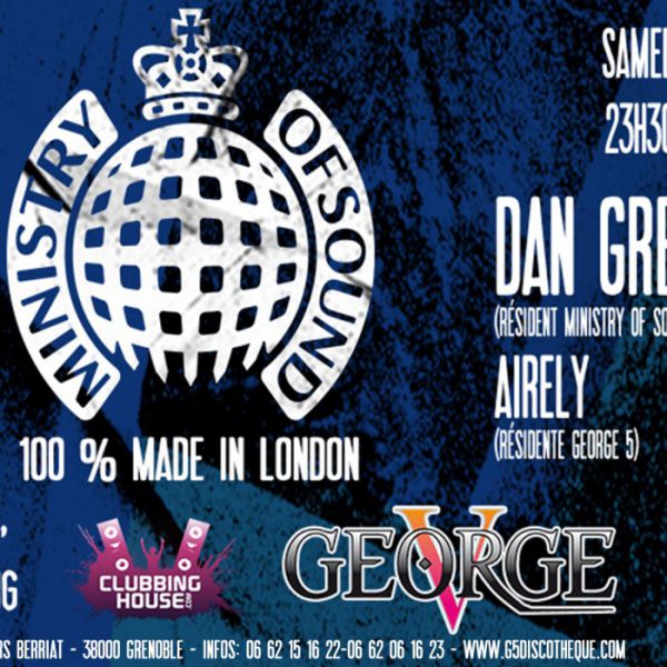 Ministry Of Sound - DJ Dan Grey @George 5