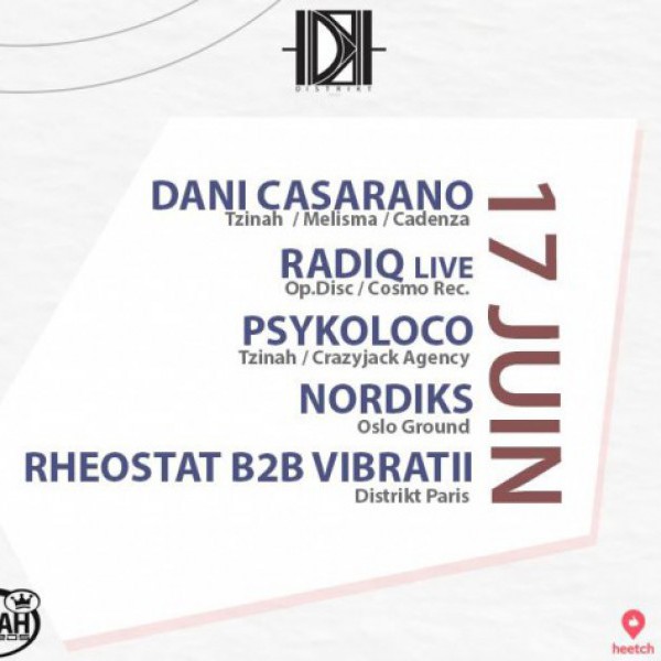 Distrikt #3 Meets Tzinah Records & Radiq Live