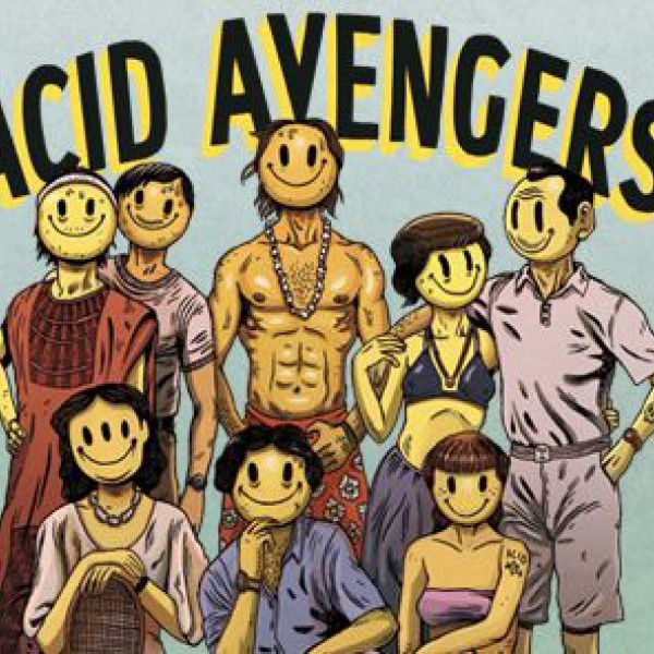 Acid Avengers Open Air with Emmanuel Top, Drax aka Thomas Heckmann, Run X, Automat Paris Acid Boys Raymond D. Barre et LaLä