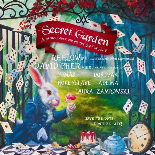 SECRET GARDEN OUTDOOR - 24 JUILLET 2016