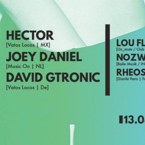 Insomnia rec. • Hector [ Vatos Locos ] • Joey Daniel [ Music On ] • David Gtronic • Lou Flores • Nozwan • Rheostat