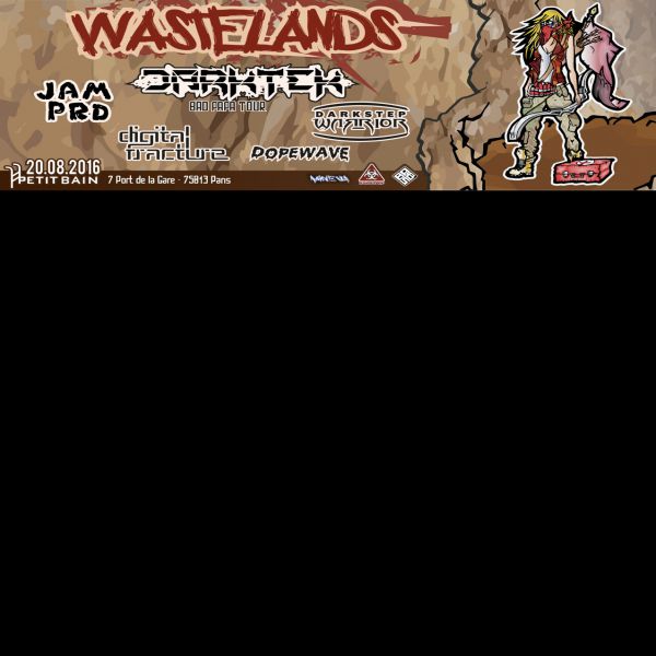 Wastelands #01 : Darktek / JAM PRD / DarkstepWarrior / Digital Fracture / DopeWave