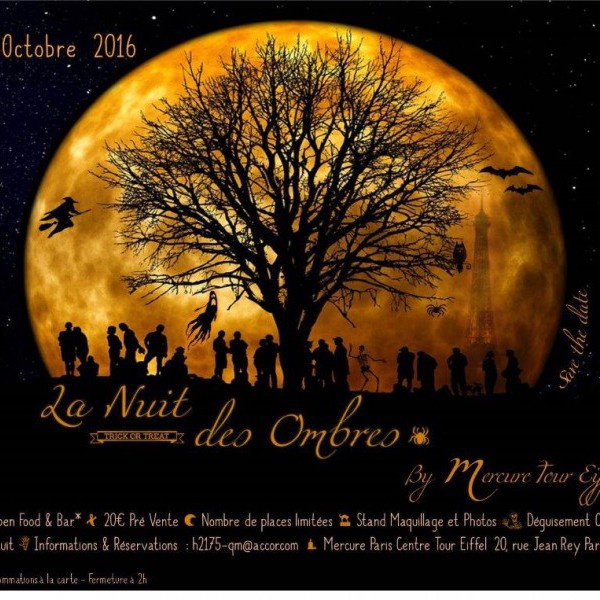 LA NUIT DES OMBRES @ MERCURE TOUR EIFFEL