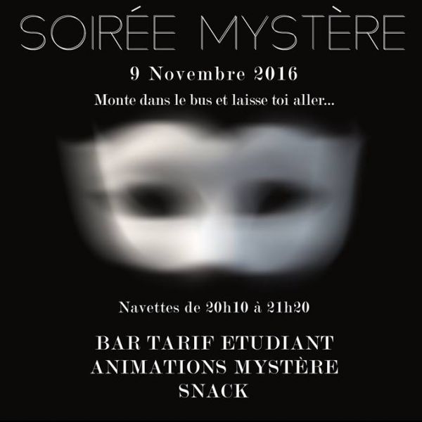 Soirée Mystère - LE HAVRE