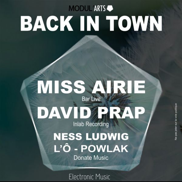 BACK IN TOWN W/Miss Airie David Prap Ness Ludwig L’ô Powlak