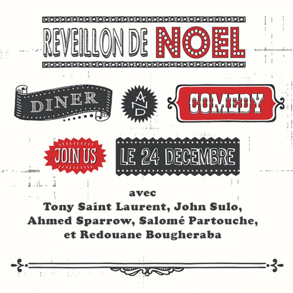 Le réveillon de Noël du Paname Comedy Club
