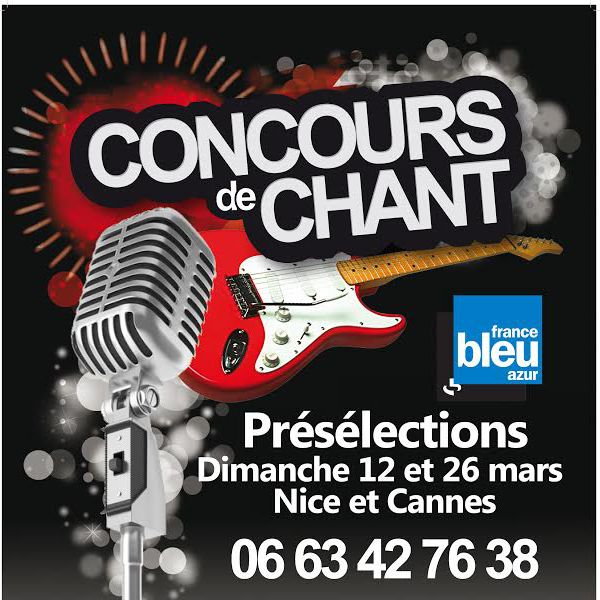 8ème CONCOURS DE CHANT « France Bleu Azur - Passion Chant Côte d’Azur » - Cannes