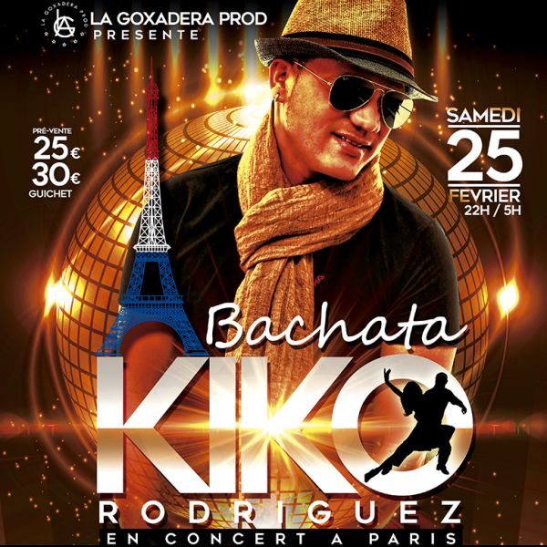 KIKO RODRIGUEZ EN CONCERT À PARIS @ MY BOAT PARC DE LA VILLETTE