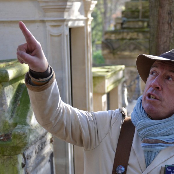 Visite du Père Lachaise avec Thierry Le Roi  