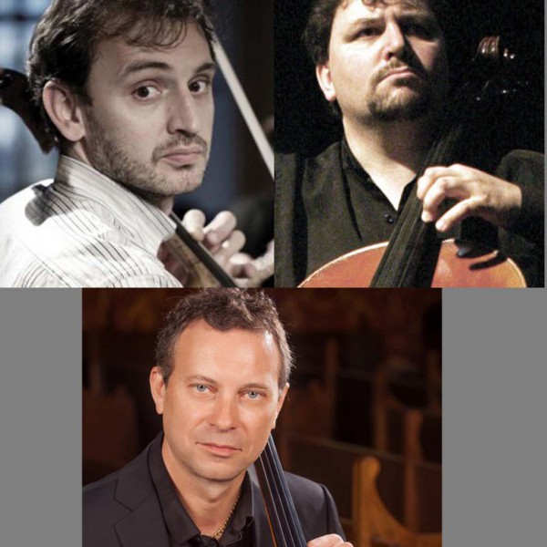 Les 6 suites de JS. Bach pour violoncelle - Florent et Frédéric Audibert, Eric Courrèges - Festival de musique des chapelles