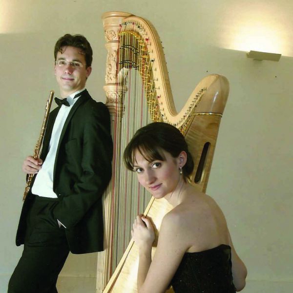 "Romantique" F. Bontron, flûte - C.Maudire, harpe - Festival de Musique des Chapelles