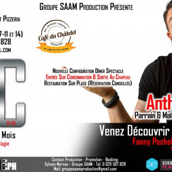 SSCC #8 avec Anthony Joubert - Café du Châtelet - 75 001 Paris