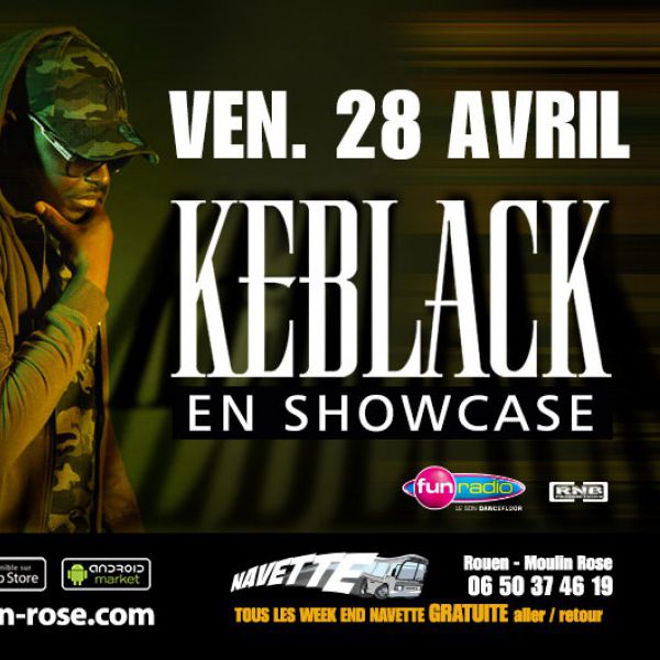KeBlack en Showcase