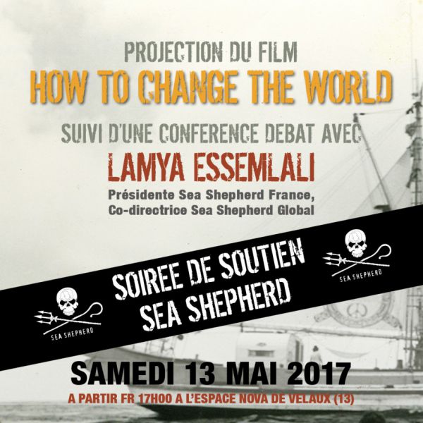 Soirée de soutien Sea Shepherd - Concert des Jukin’ Mamas - Projection du film "How to change the world"  - Confér