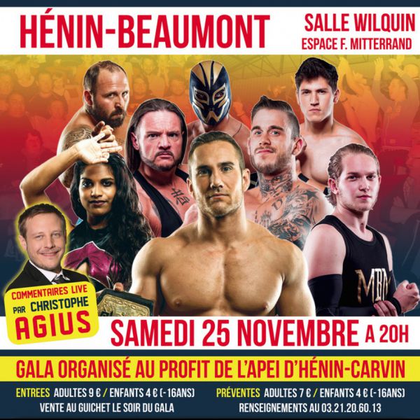 GALA HANDI CATCH 2EME EDITION HENIN BEAUMONT 25 NOVEMBRE 2017