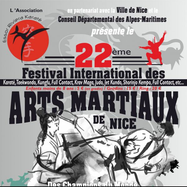 22ème FESTIVAL INTERNATIONAL DES ARTS MARTIAUX DE NICE