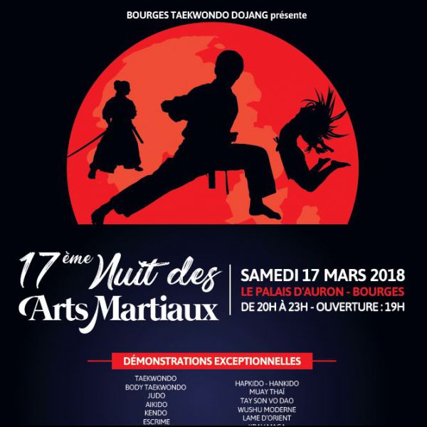 17ème NUIT DES ARTS MARTIAUX