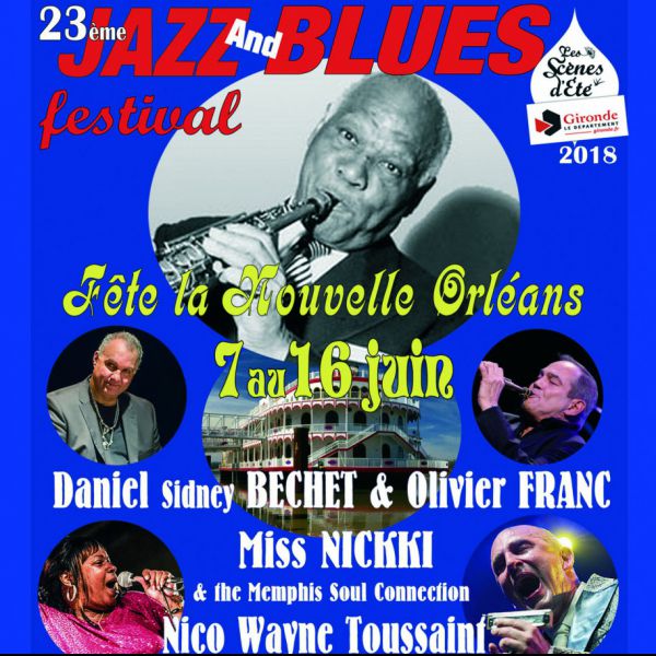 23ème Jazz And Blues festival Léognan 2018