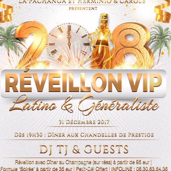 REVEILLON VIP 2018 - LATINO & GENERALISTE