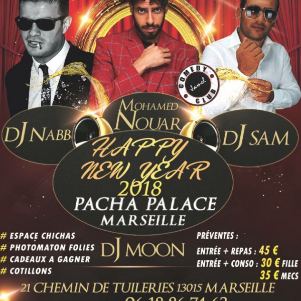 REVEILLON PACHA PALACE MARSEILLE