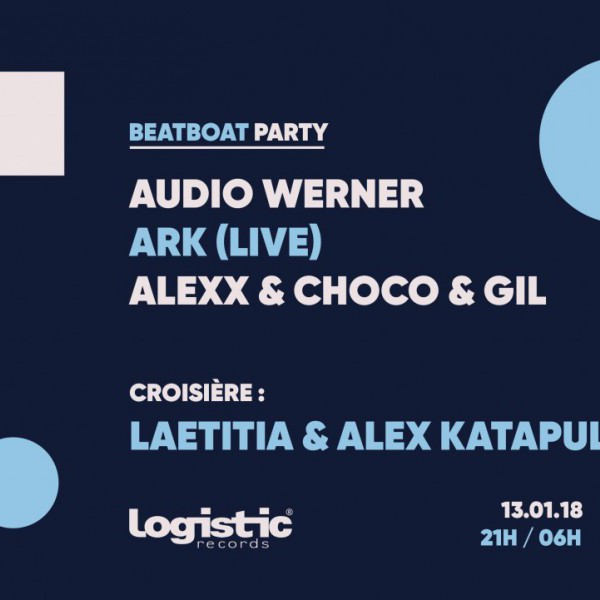 BEAT BOAT AUDIO WERNER - ARK live - LAETITIA & ALEX KATAPULT - ALEXX & CHOCO - GIL