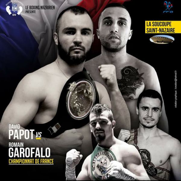 Gala de Boxe - 5 combats professionels/ Boxing Nazairien