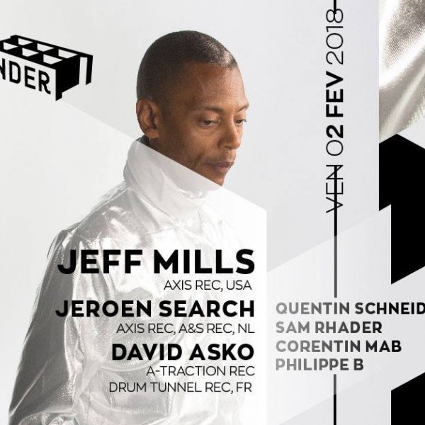 UNDER. Jeff Mills / Warehouse Nantes