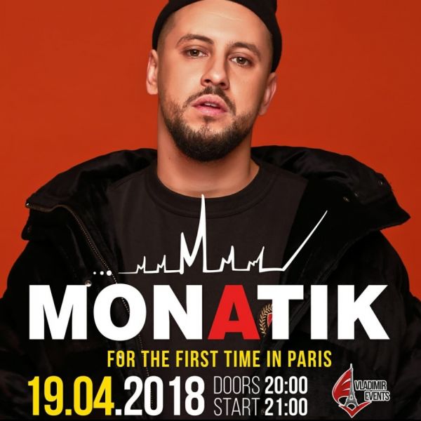 MONATIK en concert a Paris !