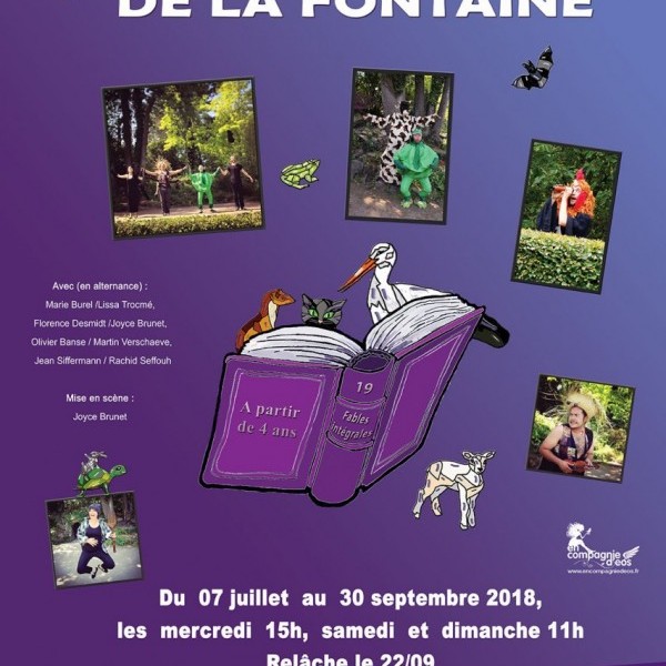 Les fables de La Fontaine au jardin