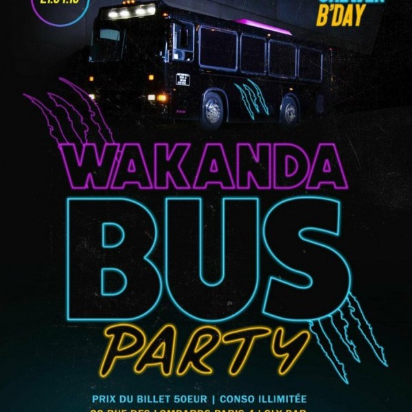 Wakanda Bus Party