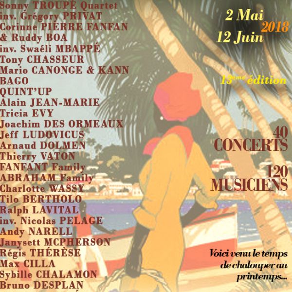 Le Baiser Salé -  Festival Les Caribéennes de Mai... ! #F13