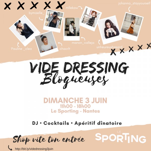 VIDE DRESSING BLOGUEUSES NANTAISES