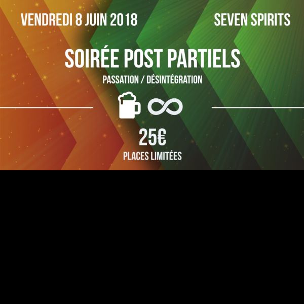 Soirée Post Partiels