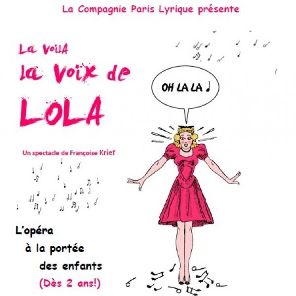 La voilà la voix de Lola