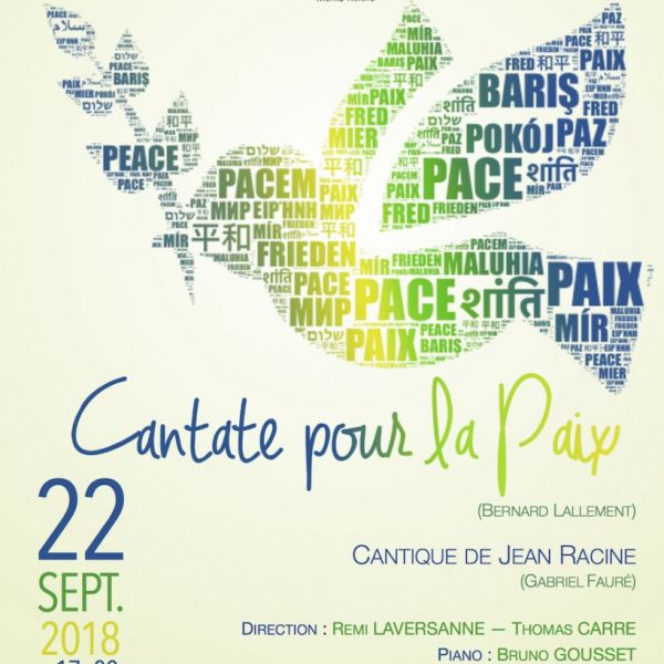 Concert Cantate pour la Paix