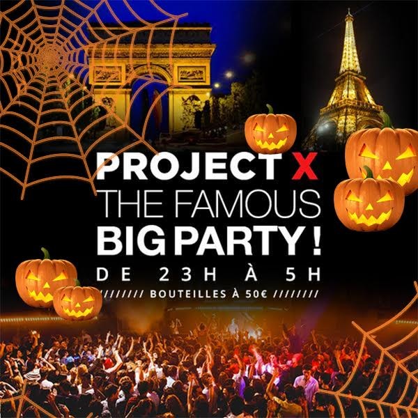 PROJET X HALLOWEEN PARTY PARIS