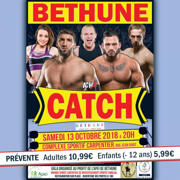 Gala de Catch caritatif pour l'APEI de Béthune