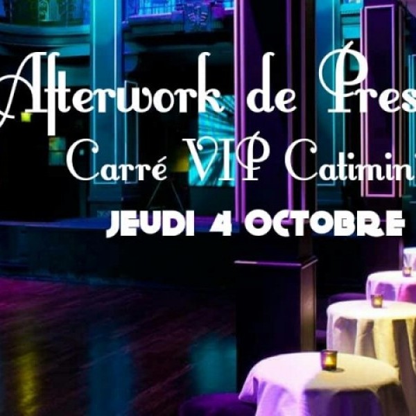 ☆★☆L' Afterwork de Prestige@Carré VIP ☆★☆