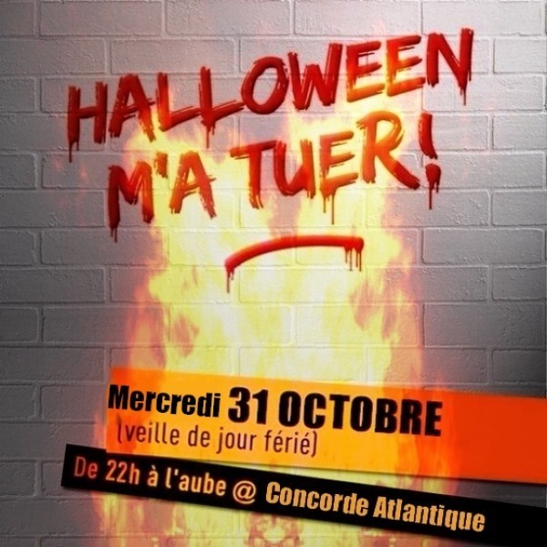 HALLOWEEN M'A TUER ! (Open Bar, 2 ambiances, Terrasse)