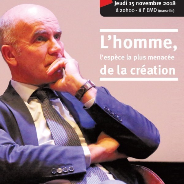 Conférence de Jean-Marie Le Méné, président de la Fondation Jérôme Lejeune