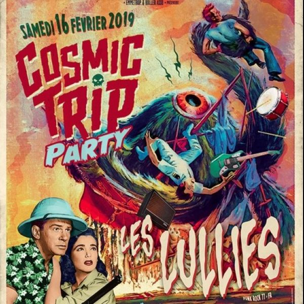COSMIC TRIP PARTY 2019 : Weird Omen + The Lullies + DJ Kay + DJ Linos