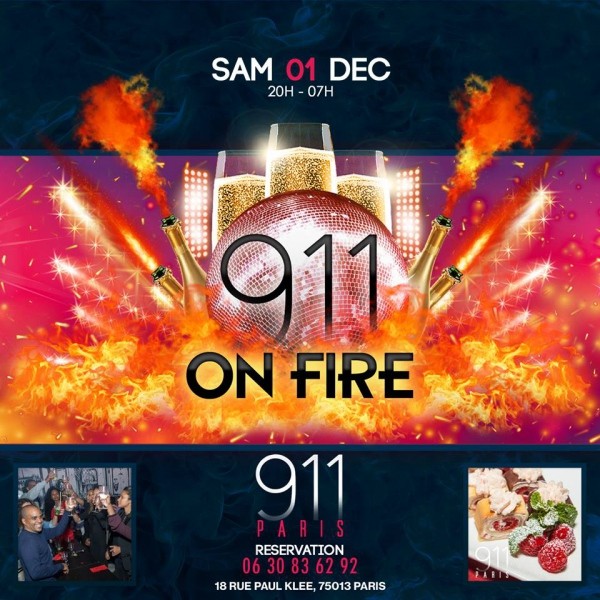 911 On Fire !