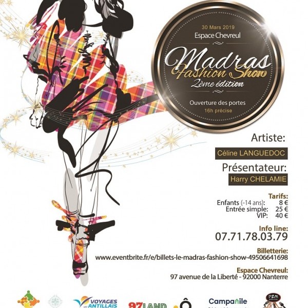 LE MADRAS FASHION SHOW II : Défilé de mode  madras multi-créateurs