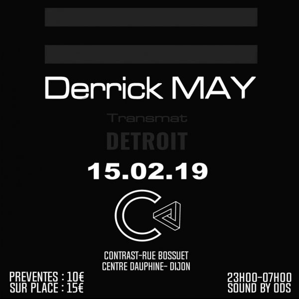 Contrast présente : Derrick May (Transmat, Detroit)